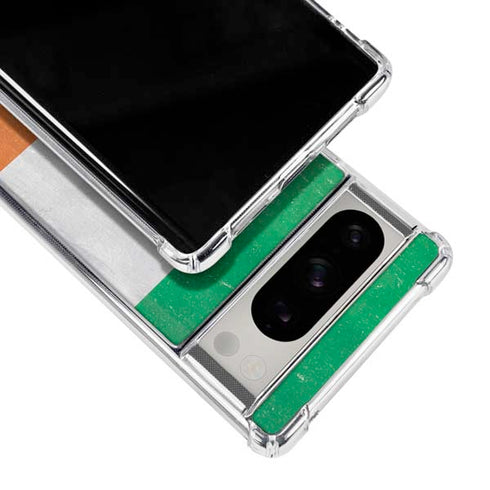 Ireland Flag Distressed Google Pixel 8 Pro Clear Case